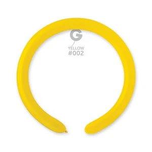 Gemar 002 Standard Yellow 260G Modellierballons Gelb 100 Stk Twister Luftballon - Bild 1 von 2