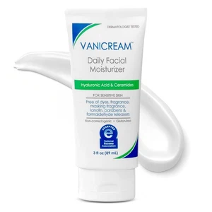 Vanicream Daily Facial Moisturizer 3 fl oz with Ceramides & Hyaluronic Acid for - Picture 1 of 11