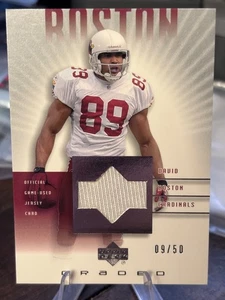 2002 UD Graded Jerseys #G3BO David Boston 9/50 - Bild 1 von 2
