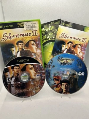 Shenmue II (Microsoft Xbox, 2002) CIB completo con manual, insertos y DVD extra Foto 1 de 4