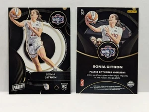 2025 Panini WNBA Player of the Day Sonia Citron WASHINGTON MYSTICS Variation #SC - Bild 1 von 1