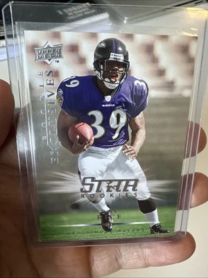 2008 Upper Deck Rookie Exclusives - Ray Rice #RE42 (RC) - Image 1 of 2