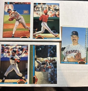1991 Stadium Club Error-miscut Misprint Lot - Picture 1 of 9