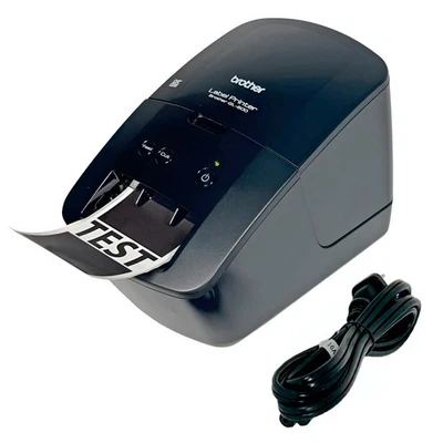 TESTED Brother QL-600 Professional Direct Thermal Barcode Label Printer USB - Image 1 of 4