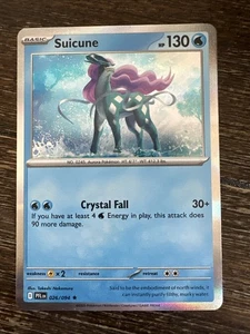 Suicune 026/094 Me02: Phantasmal Flames Holo - Imagen 1 de 3