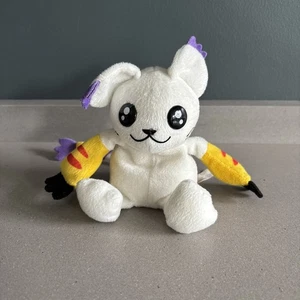 Vintage gebrauchtes Bandai Digimon Kuta Chara Gatomon Tailmon Plüschtier 7 Zoll - Bild 1 von 11