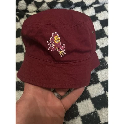 Arizona State Sun Devils Bucket Hat Maroon NCAA College Football Cap - image 1 of 2