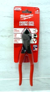 Milwaukee Best Leverage 8 Inch Diagonal Cutting Pliers USA Made MT508 NEW - Picture 1 of 3