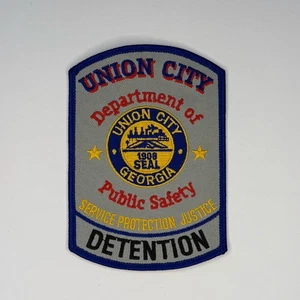 Union City Georgia Department Of Public Safety Police Detention Patch - Picture 1 of 1