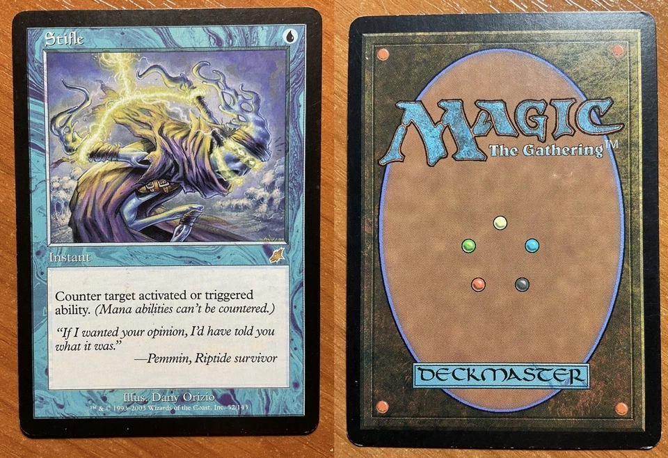 MTG GAME 1x STIFLE - ENGLISH SCOURGE - EXCELLENT CONDITION - Imagen 1 de 1