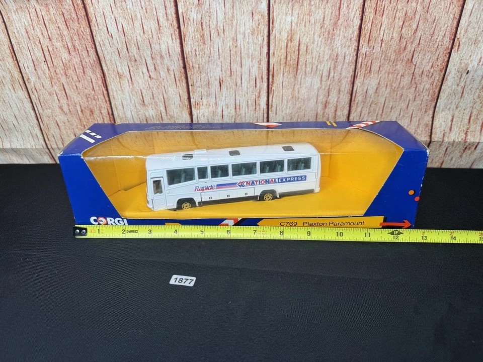 Autobús Corgi C769 Plaxton Paramount - Modelo Global Die-cast 1985 85’ Foto 1 de 4