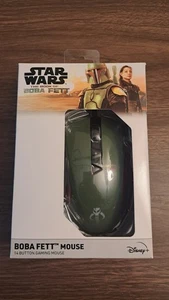 Star Wars The Book Of Boba Fett 14 Button Wired Gaming Mouse - Used - Picture 1 of 6