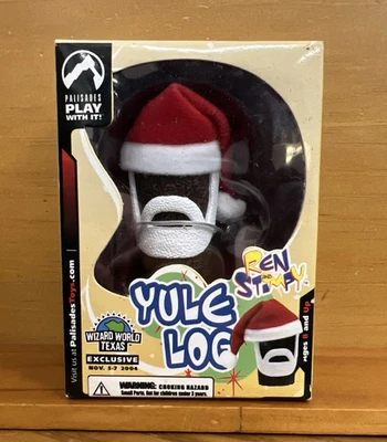 Figura de tronco Ren and Stimpy Yule Palisades 2004 Wizard World Texas exclusiva Foto 1 de 4