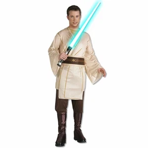 Jedi Knight Star Wars Movie Licensed Men Costume - Picture 1 of 1