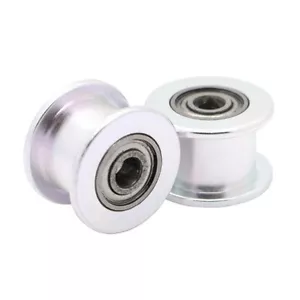 1 Stck. Zahnriemen Antriebsscheibe 5M20T glatte Zwischenlaufriemenscheibe Bohrung 6 mm für 15 mm Riemen - Bild 1 von 3
