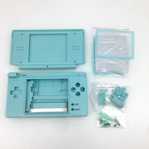 Light Blue full Housing Shell Buttons + Screwdriver For Nintendo DS Lite NDSL - Picture 1 of 11