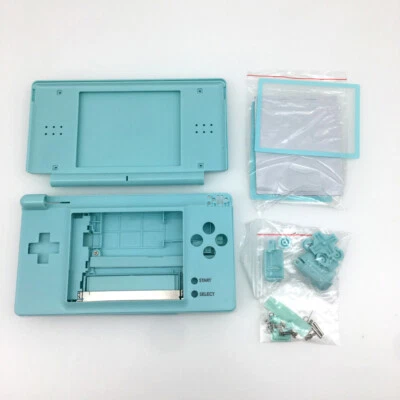 Light Blue full Housing Shell Buttons + Screwdriver For Nintendo DS Lite NDSL - Image 1 of 4