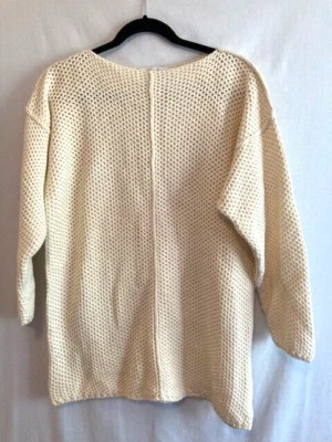 Suéter tejido para mujer The Limited marfil talla MEDIANA NUEVO con etiqueta Foto 1 de 4