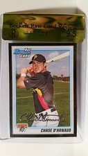 2010 Bowman Black Border Chase D'Arnaud RC (Prospect) BGS (RCR) 9.5 BP51