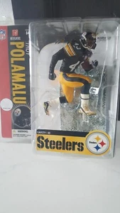 MCFARLANE  2006 NFL SERIES 14-TROY POLAMALU-SNOW BASE - Picture 1 of 3