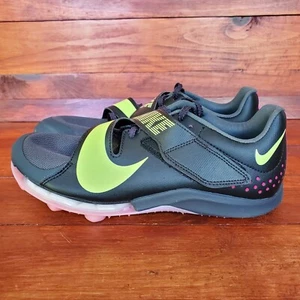 Nike Air Zoom LJ Elite Men 5.5 Black Track Field Jumping Spikes Shoes CT0079-001 - Picture 1 of 8