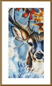 Gezähltes Kreuzstich-Set Hirsch DIY Nova Sloboda - Bild 1 von 4