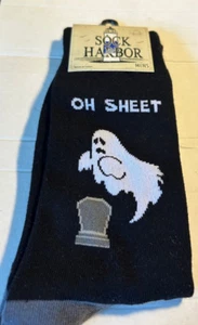 Sock Harbor Neuheit Socken Herren Oh Sheet Ghost Design Neu mit Etikett - Bild 1 von 1