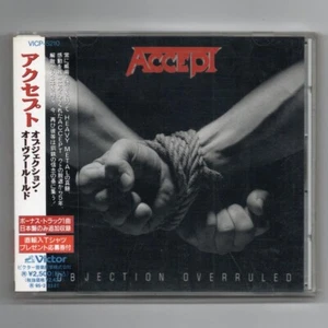 Accept - Objection Overruled (Japan CD w/OBI) / VICP-5210 ship by FedEx - Picture 1 of 4