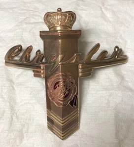 1941 CHRYSLER HOOD EMBLEM - Picture 1 of 9