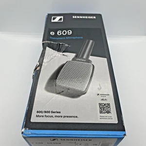 Sennheiser Professional e 609 Silver Super-Cardioid Instrument Microphone Wired - Picture 1 of 6