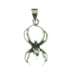 Colgante araña plata 925 símbolo joyería - NUEVO - Imagen 1 de 1