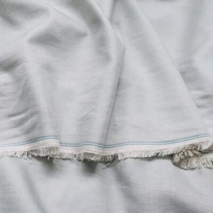 1yard X 1.14meter Heavy Bourette Silk Cotton Fabric For Gown Yarn Dyed Elegant - Picture 1 of 6