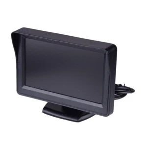 4.3" Car Reverse Rear View TFT LCD Screen Monitor Display For Back Up Camera New - Picture 1 of 5