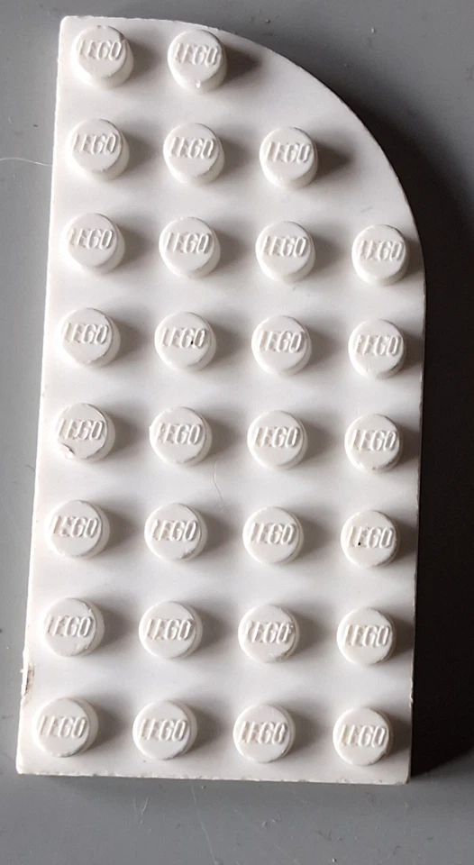 Lego Platte 4x8 weiß 712 links Basic Bauplatte Grundplatte Zubehör - Bild 1 von 1