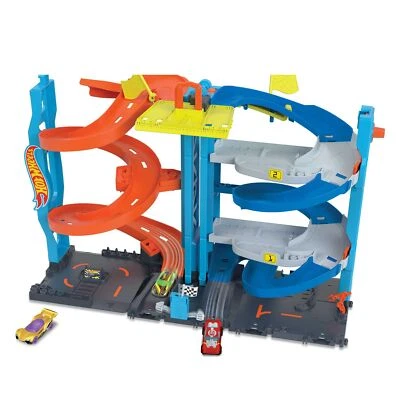Hot Wheels City Transforming Race Tower 2 in 1 Playset for Kids 3 Years and Up - Image 1 of 4
