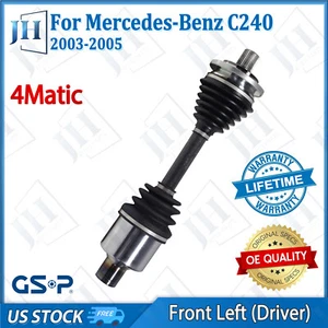 OE Front Left CV Axle Shaft For 2003 04 05 Benz C240 C320 06 07 C280 C350 4Matic - Picture 1 of 14
