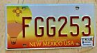 2010 NEW MEXICO HOT AIR BALLOON PASSENGER AUTO LICENSE PLATE  " FGG 253 " NM 10