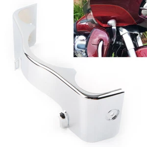 For Harley Road Glide 2015-2024 Outer Fairing Trim Skirt ABS Chrome - Picture 1 of 8