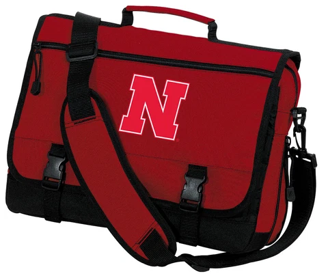 University of Nebraska LAPTOP Bag Computer NCAA NEBRASKA HUSKERS Messenger Bag Cover