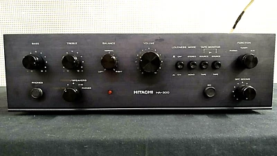 AMPLIFICATORE HITACHI HA-300 VINTAGE (77's) INTEGRATED AMPLIFIER -P E R F E C T! - Immagine 1 di 4