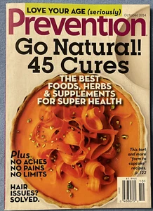Prevention Magazine October 2014 Go Natural! 45 Cures Love Your Age (seriously) - Picture 1 of 2