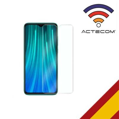 ACTECOM® PROTECTOR PANTALLA PARA XIAOMI REDMI NOTE 8 PRO CRISTAL VIDRIO TEMPLADO