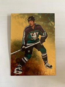 1998-99 Be A Player Gold #1 Jason Marshall - Anaheim Ducks