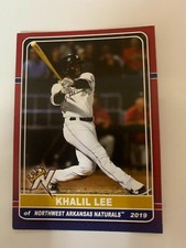 Khalil Lee Card 2019 Northwest Arkansas Naturals Team Card