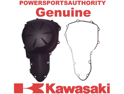 2009-2025 Kawasaki Ninja 650 Verseys 650 OEM Left Engine Cover With Gasket K94 - Image 1 of 3
