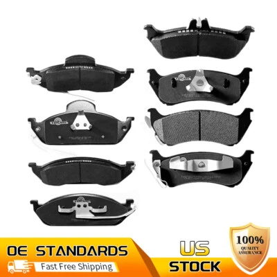 Kit de pastillas de freno de disco cerámicas delanteras traseras para Mercedes-Benz ML320 ML350 ML430 Foto 1 de 4