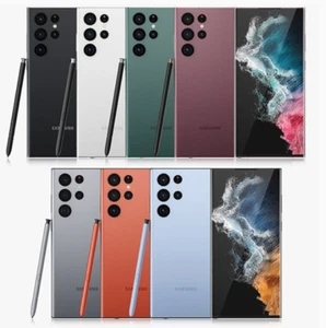 UNLOCKED - Samsung Galaxy S22 Ultra 5G SM-S908U 512GB All Colors 6.8'' - GOOD - Afbeelding 1 van 9
