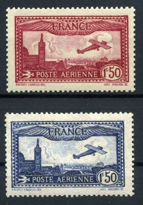 B026/ FRANCE / AIRMAIL – Y&T # PA5 - PA6 MINT MH – COMPLETE SET - Picture 1 of 2