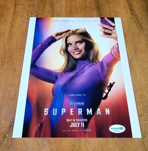 Sara Sampaio signed 8x10 Photo ACOA COA Autograph Superman - Picture 1 of 4