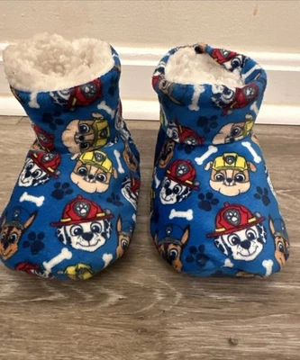 Paw Patrol Spin Master 幼儿拖鞋蓝色,7C 码 — 第 1/4 张图片
